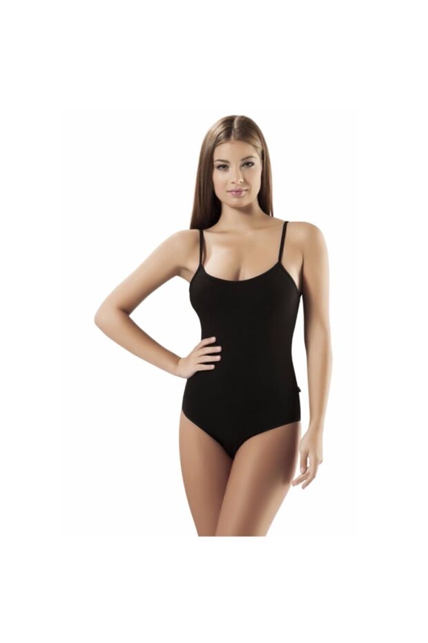 Pack of 6 Rope Straps Women's Bodysuit with Hooks Body Bady