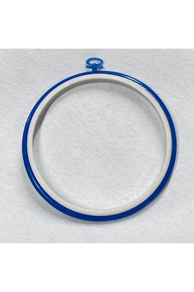 Hanging Round Plastic Pulley Blue (35) -15.5 cm 1Kypa01