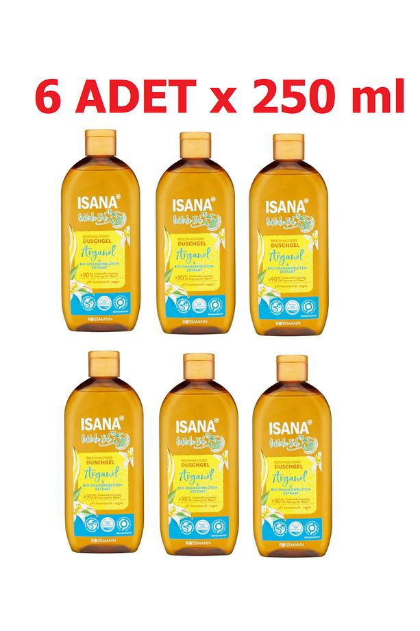 Duş Jeli Doğayı Sev Argan Yağı 6 ADET x 250ml - 1