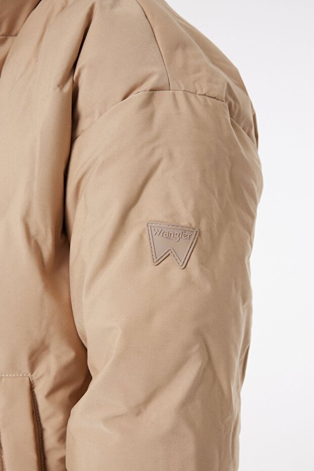 سترة منتفخة مبطنة بقصة عادية - 5