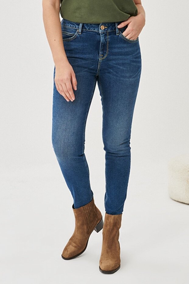 Scarlett High Skinny Fit Denim Stretchy Jean Jeans