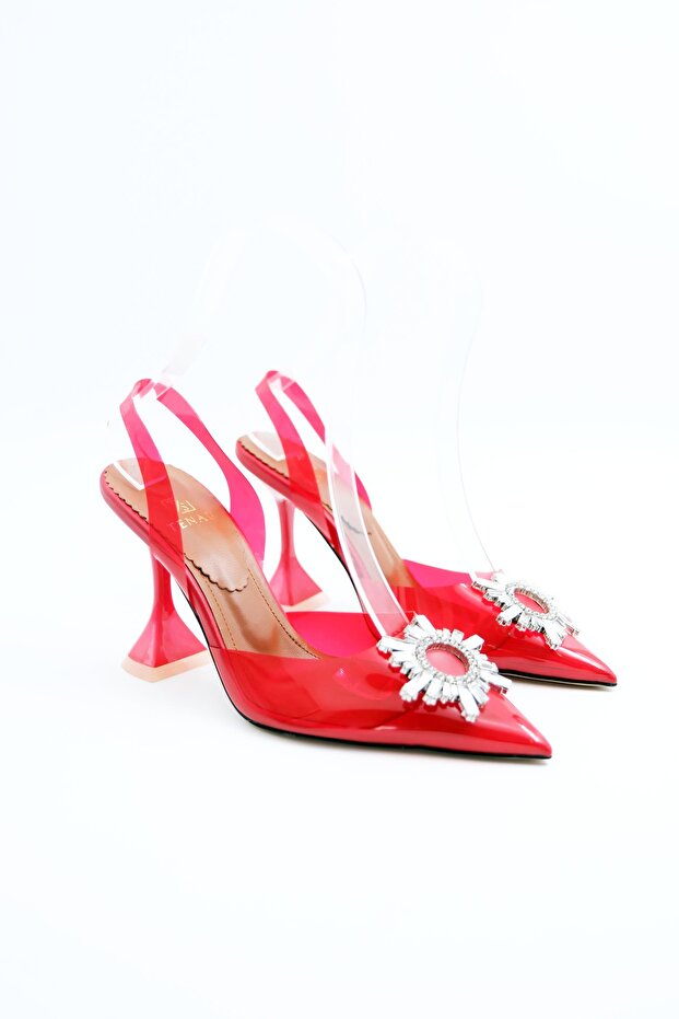 Women's Transparent Evening Dress Shoes