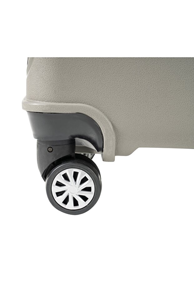 break-resistant 3-pack suitcase (PP) (GRAY) - 6