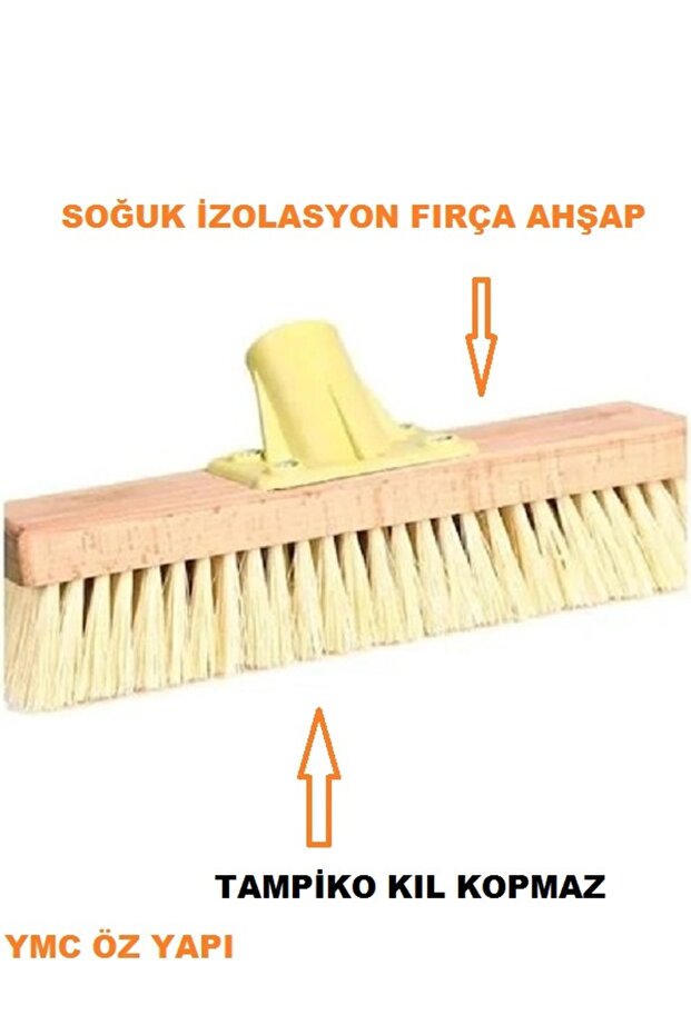 Tanriverdi Wooden Sultan - Cold Insulation Brush, Tampico - Made from Clay Without Handle Code: Tp023 - 1