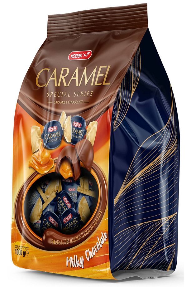 Çikolata Kaplı Karamel 1000 Gr - 1