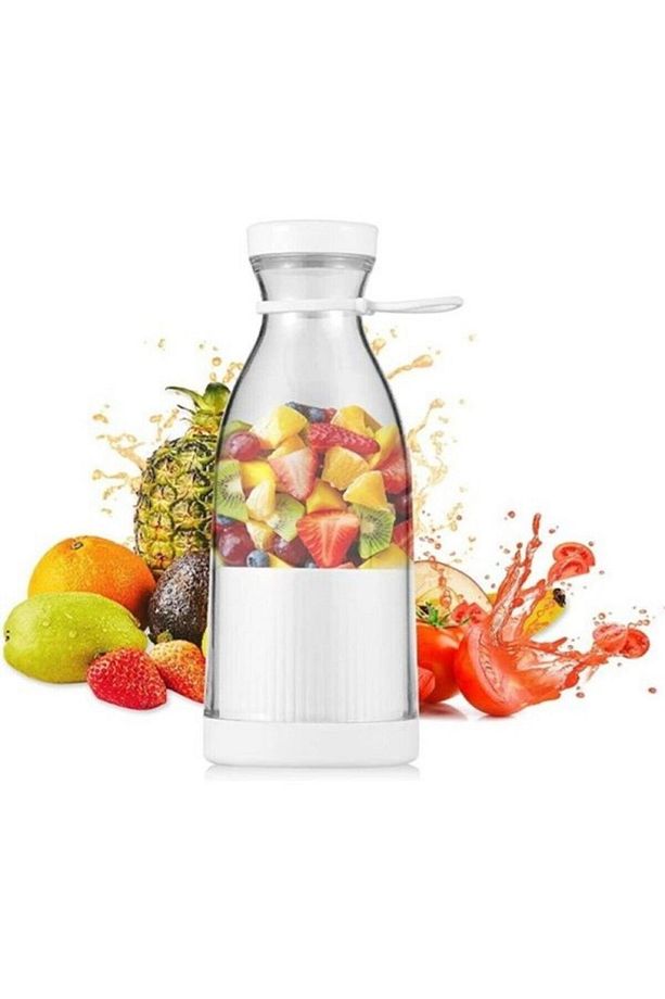 Taşınabilir Şarjlı Bardak Blender Meyve Sıkcağı Smoothie El Blenderı - 4