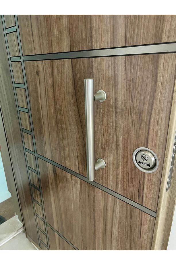 çelik kapı çekme kolu BORU TİP 40CM AYARLANABİLİR SİSTEM - 1