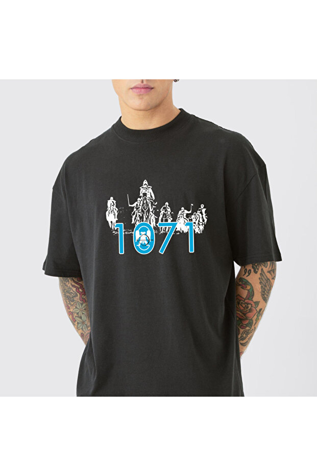 Vek 1071 Malazgirt Oversize T-Shirt 100% Cotton