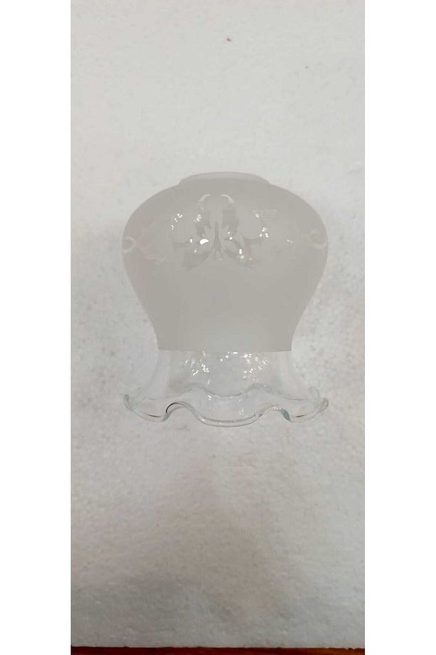 Fanus Mat Avize Camı (BOY 13 CM,ÇAP 11 CM) - 3