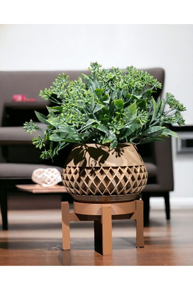 Ayaklı Modern Saksı - 3