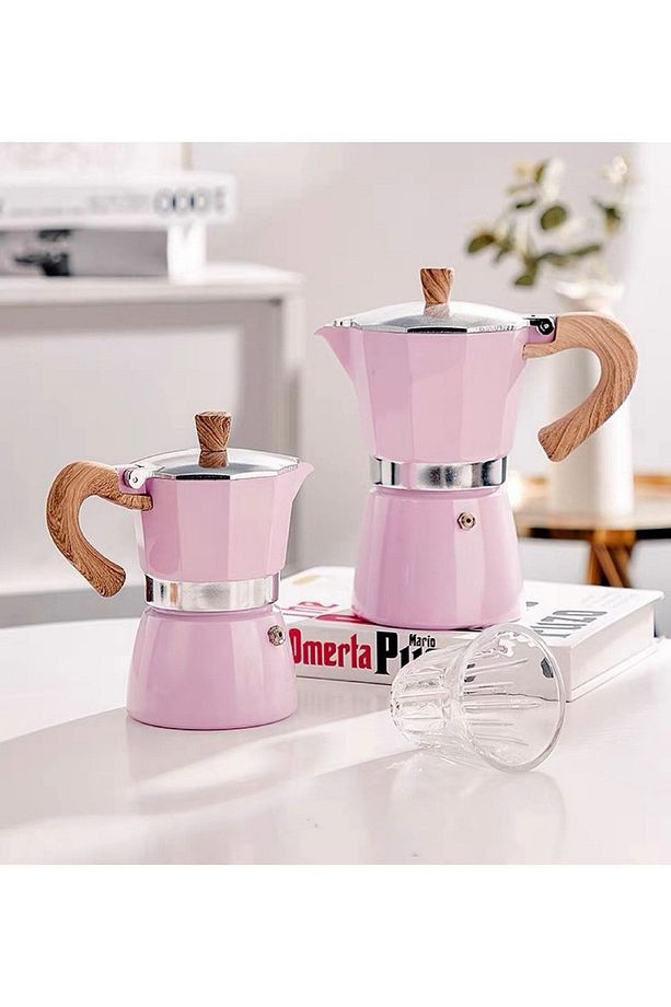 Mokapot Coffeehutt Bigg Coffee Hes-6 Kahve Demleme Kahve Ekipmanı Italyan Filtre Kahve Makinesi - 1