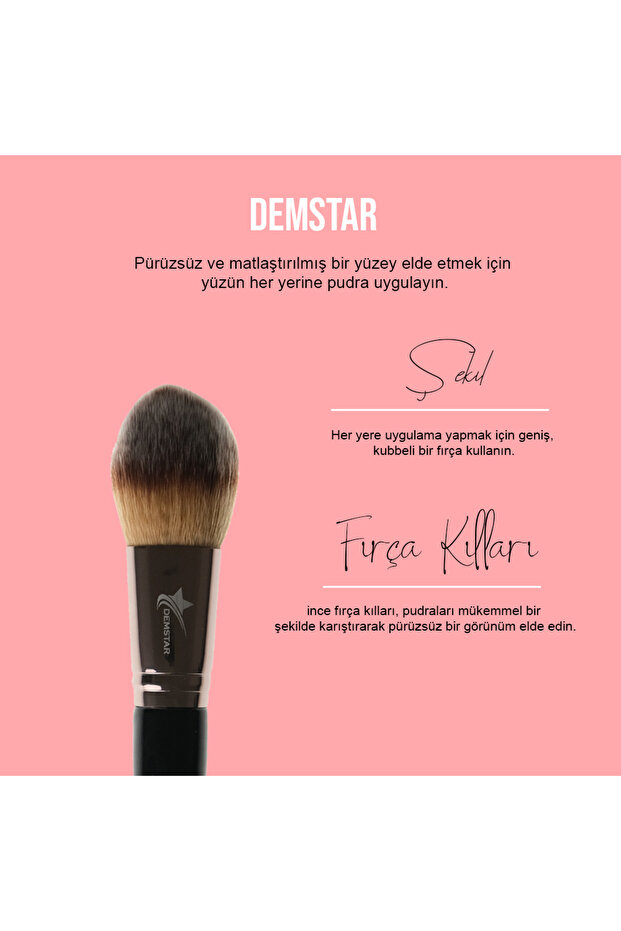 High Series Professional Make-up Brush - Angled Blush and Powder No:2 - 2