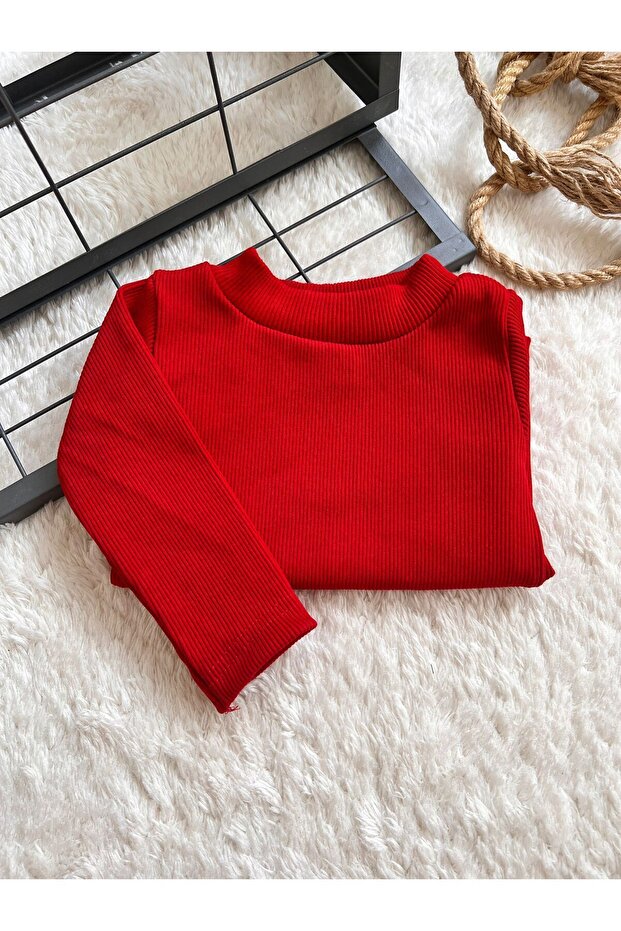 RED BABY FiTiLLi RiBANA FISHER COLLAR BLUZ