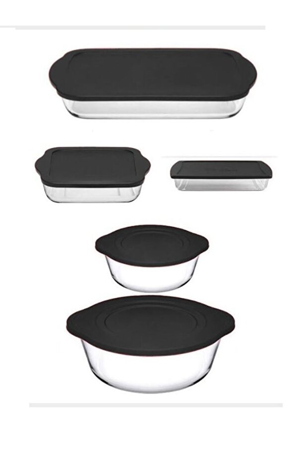 Borcam 5 Piece Anthracite-Grey Covered Dowry Set 59124-59864-59123-59133-59034 Adasyahome Set