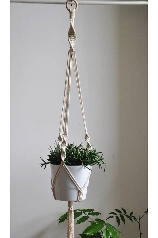 Simple Makrome Saksılık - 1