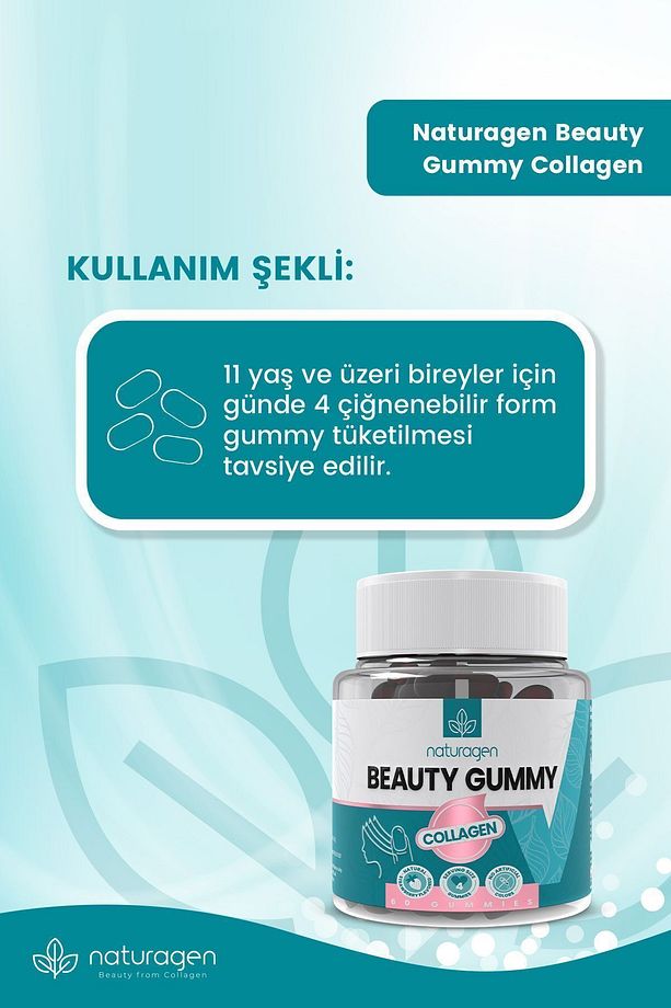 Gummy 60 Adet Tip 1&3 Kolajen Jelibon Form - 5
