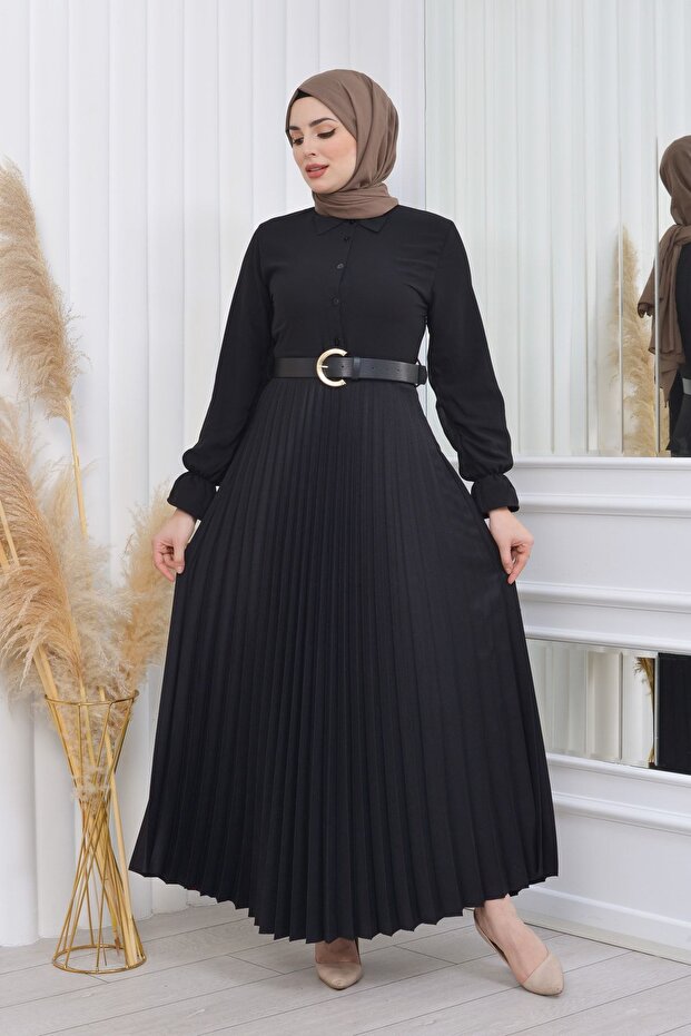 Rochie cămașă căptușită - 3