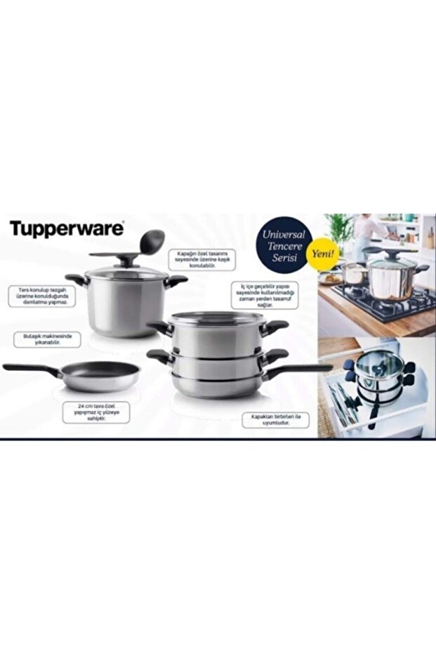 Universal Pot Set (7 Lt - 4 Lt -24cm Pan) - 3
