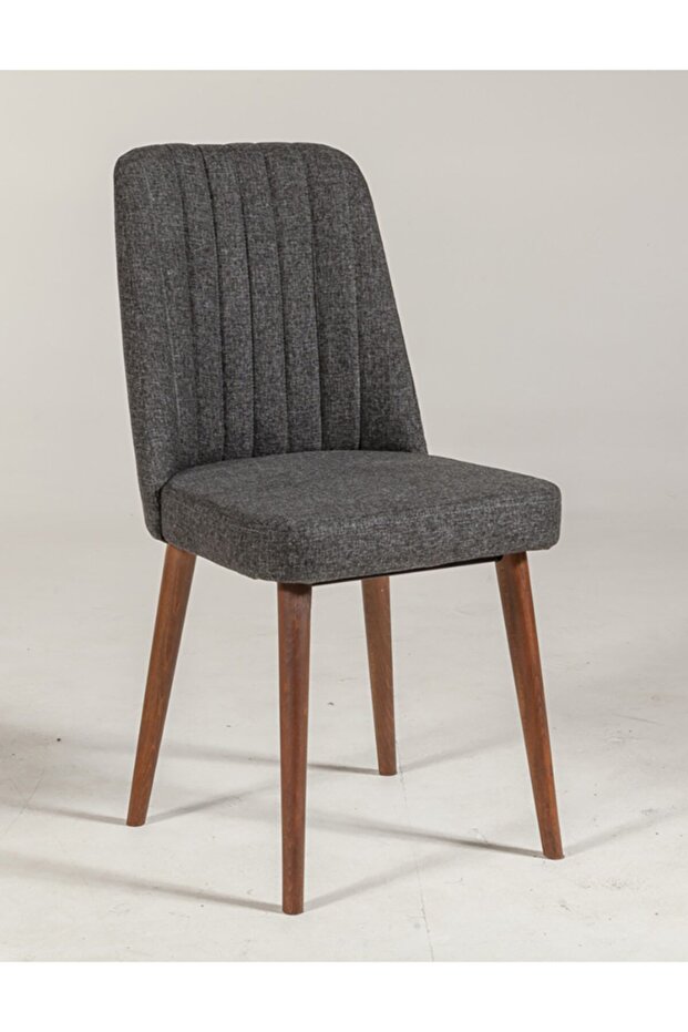 Sembol Sandalye Ceviz Antrasit - 1