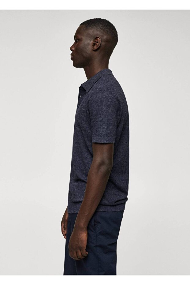 Pamuklu Triko Polo Gömlek - 5