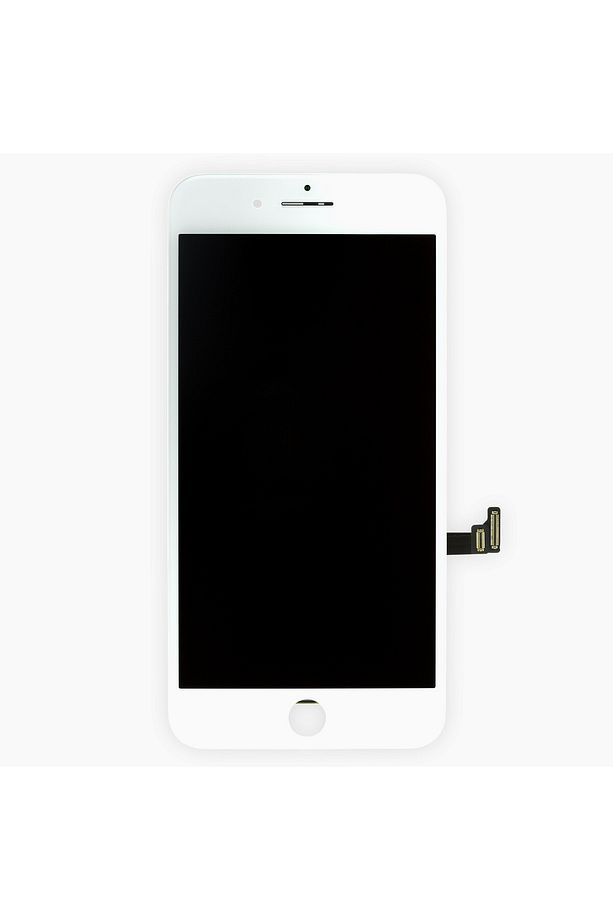 8 Plus Uyumlu Lcd Ekran Dokunmatik Beyaz - 1