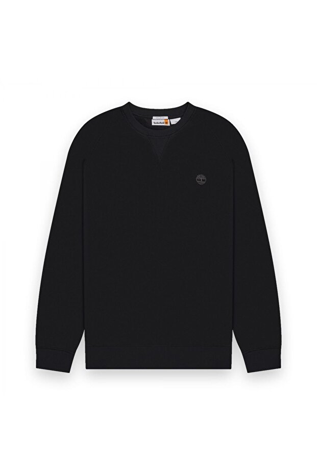 Tb0A2Bnk Ls Exeter River Basic Brushed Black Men's Sweatshirt