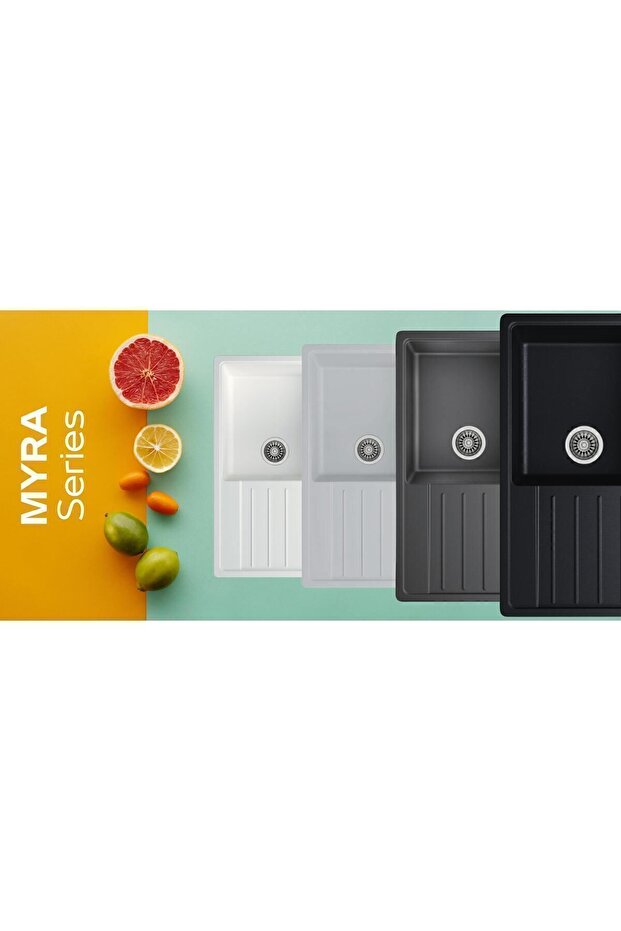 Granit Evye Myra Series White (BEYAZ) - 5