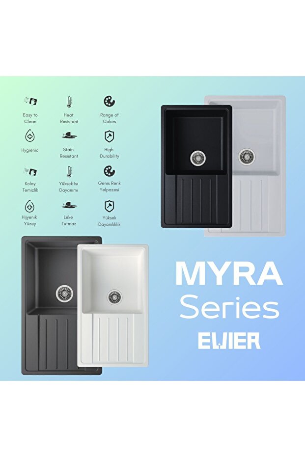 Granit Evye Myra Series White (BEYAZ) - 4