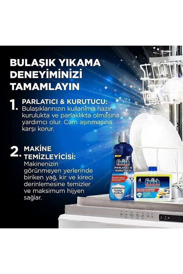 Quantum Max Bulaşık Makinesi Deterjanı  Kapsül Tablet Limon 48 Adet - 7