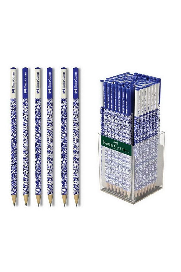 Faber Floral Yuvarlak Kurşun Kalem 12 Li Paket (5244119240) - 1