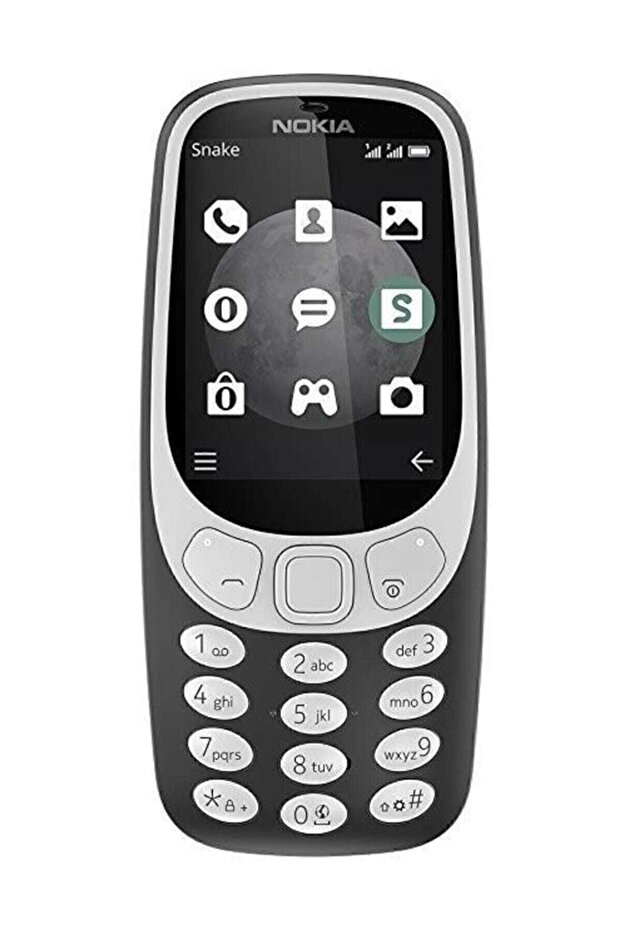 3310 3G CHARCOAL - Distribütör Garantili - 2