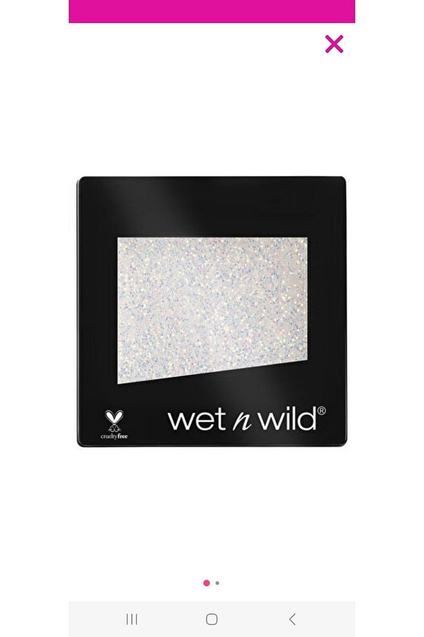 Wet n Wild Color Icon Glitter Tekli Göz Farı Bleached Color E351C - 1