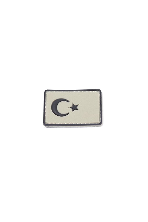 Turkish Flag Beige Tactical Small Veil
