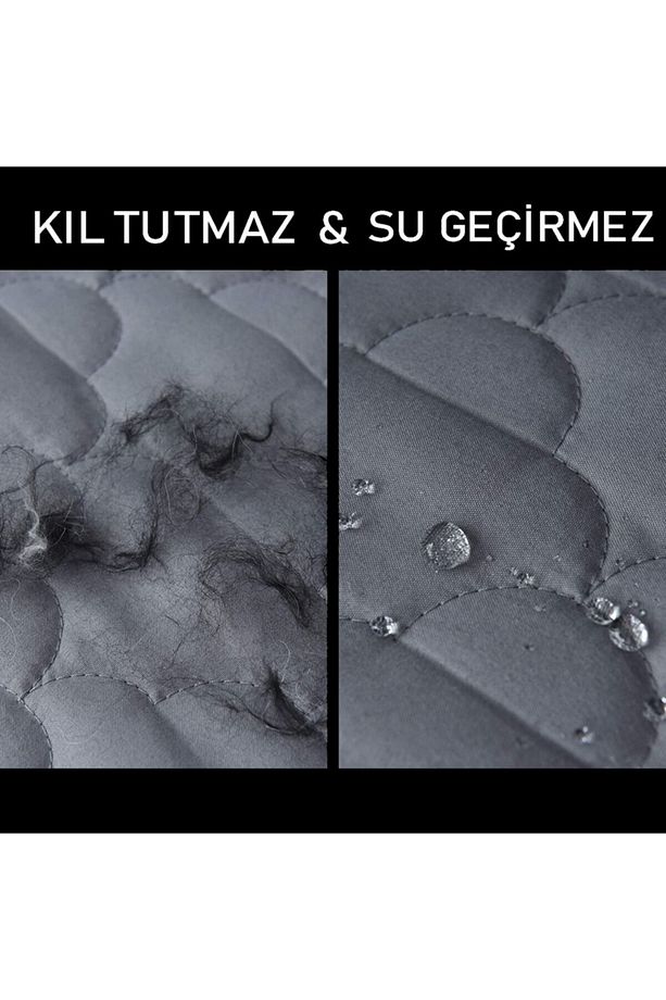 Sıvı Itici Özelliği Olan Tüy Ve Leke Tutmayan Yıkanabilir Koltuk Örtüsü Tek Kişilik Koltuk Şalı - 7
