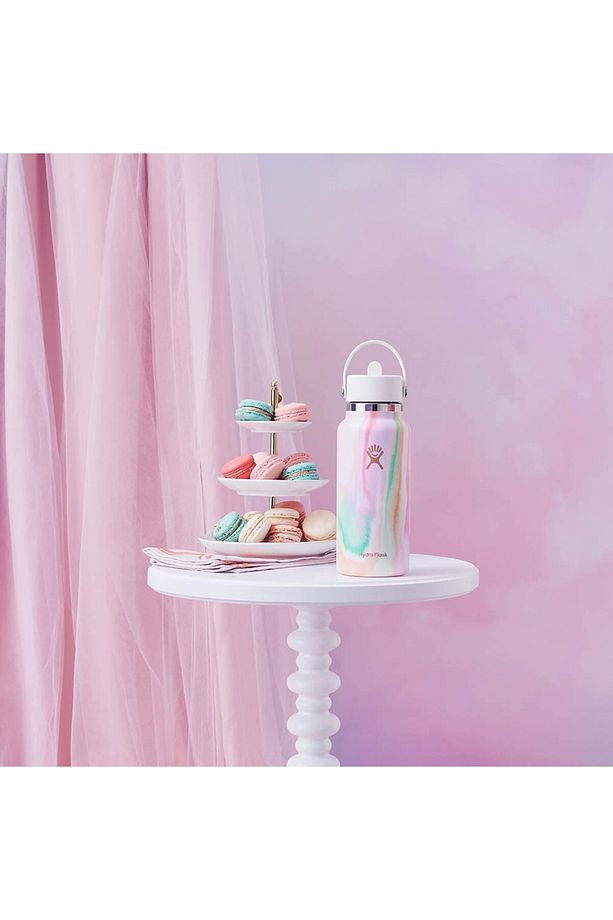 Sugar Crush 950ml Geniş Ağızlı Yalıtımlı Şişe, Pipetli Kapaklı - 2