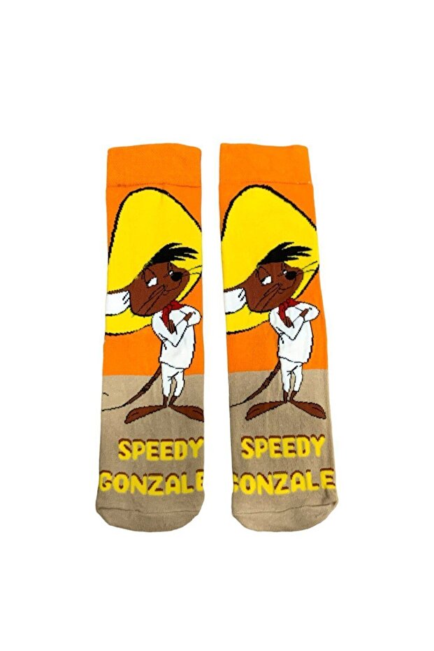 جوارب قطنية منقوشة بشخصيات SPEEDY GONZALEZ