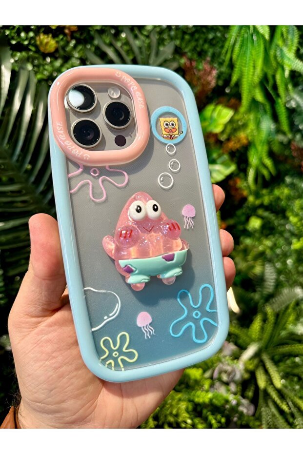 iPhone 15 Pro Max Compatible Cute Hero Protective Case with Impact Absorption - 3