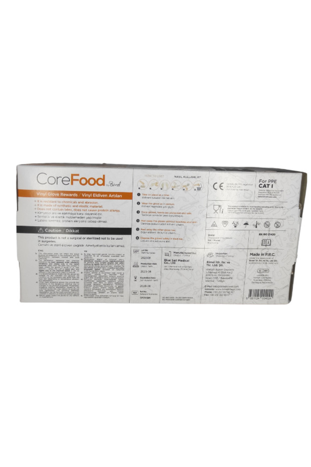 Nitril Mavi Pudrasız Eldiven S Beden 100'lü Paket - 4