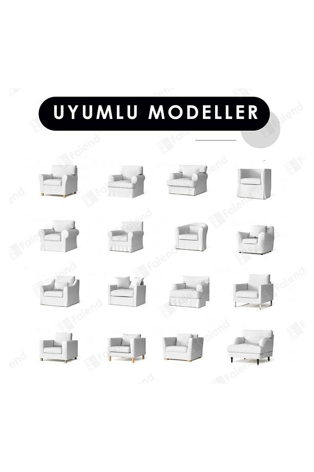 Kadife 3 3 1 1 Kahverengi Lastikli Kanepe Örtüsü | Lastikli Koltuk Örtüsü | Koltuk Kılıfı - 7