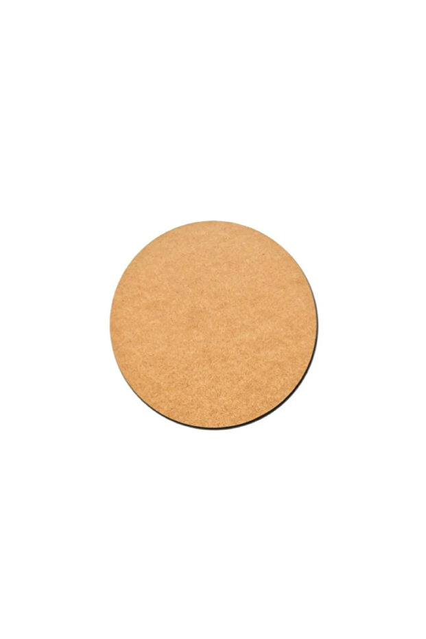 1 Adet 34 Cm Çap 3 Mm (2.7 MM) Ham Mdf Duralit Daire Plaka Supla Tabanı - 2