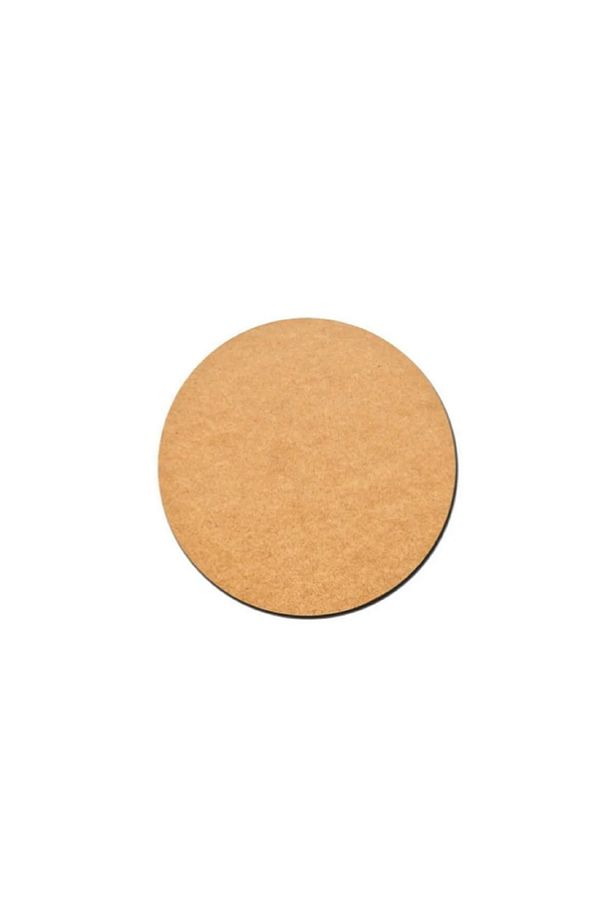 1 Adet 31 Cm Çap 3 Mm (2.7 MM) Ham Mdf Duralit Daire Plaka Supla Tabanı - 2