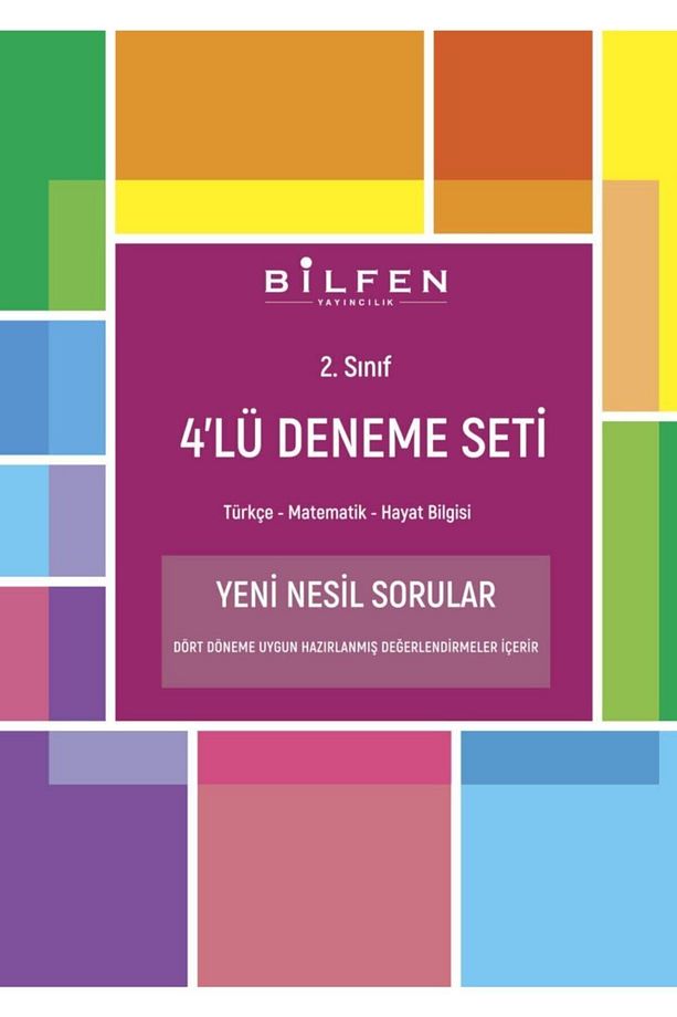 Bilfen 2. Sınıf Deneme Seti - 1