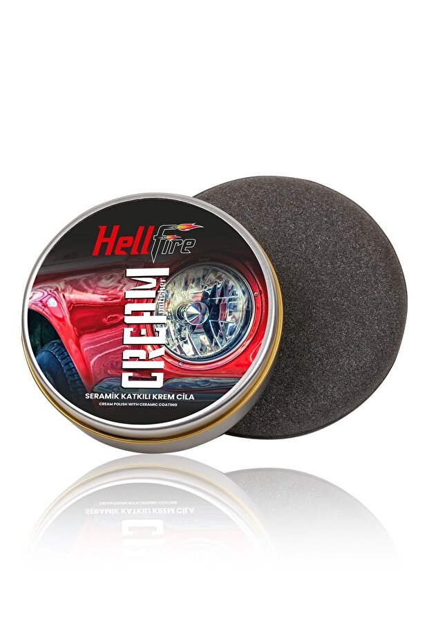 Hellfire Seramik Katkılı Wax Krem Cila 100 gr - 1