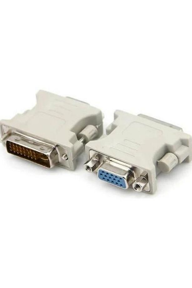 DVI 24+5 Erkek To VGA Dişi Çevirici Dönüştürücü - DVI VGA Adaptör - 5