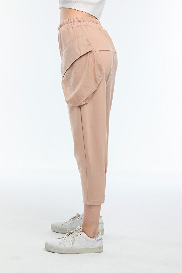 Kadın Şalvar Tarzı Pantolon - 2