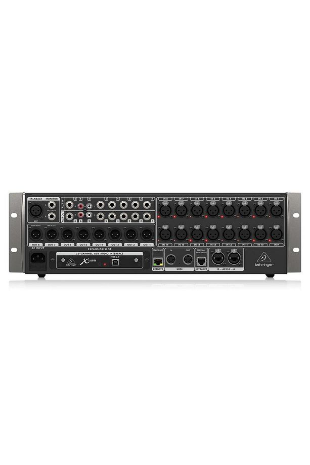 X32rack 40-ınput, 25-bus Digital Rack Mixer With 16 Programmable Midas Preamps, Usb Audio - 3