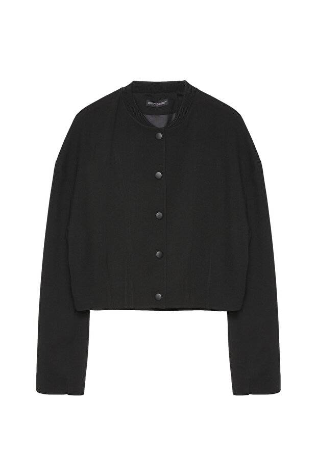 Bomber Ceket Siyah - 1