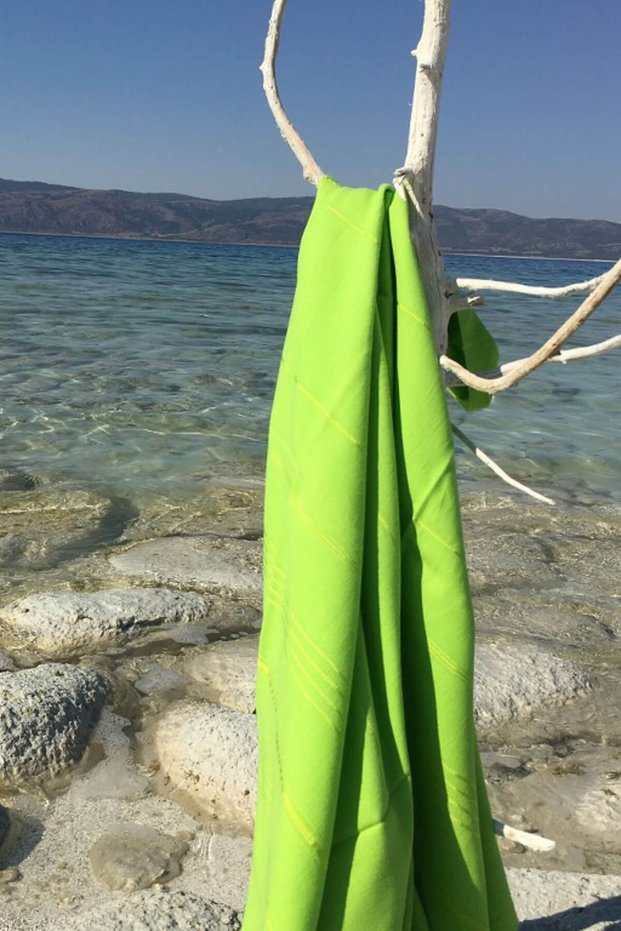 Pistachio Green Peshtemal - Soft Colored Peshtemal - Highly Absorbent and Quick-Drying