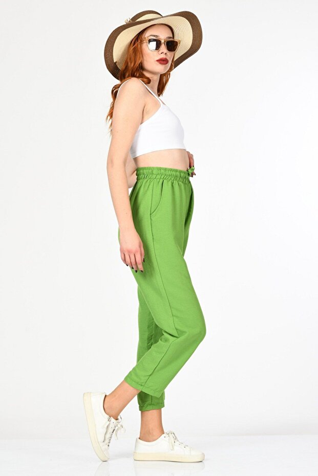 Lastikli Salaş Pantolon - 3