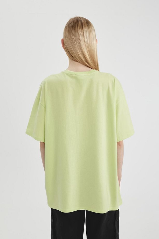 Coool Scooby Doo Oversize Fit Bisiklet Yaka Kısa Kollu Tişört C3790ax24sm - 4
